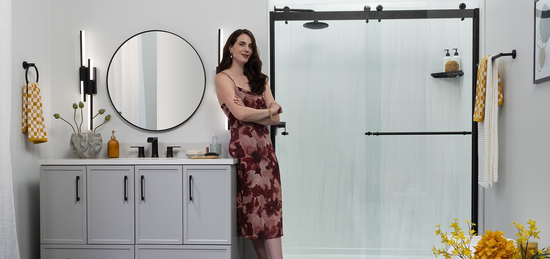 Bathroom remodel showcase